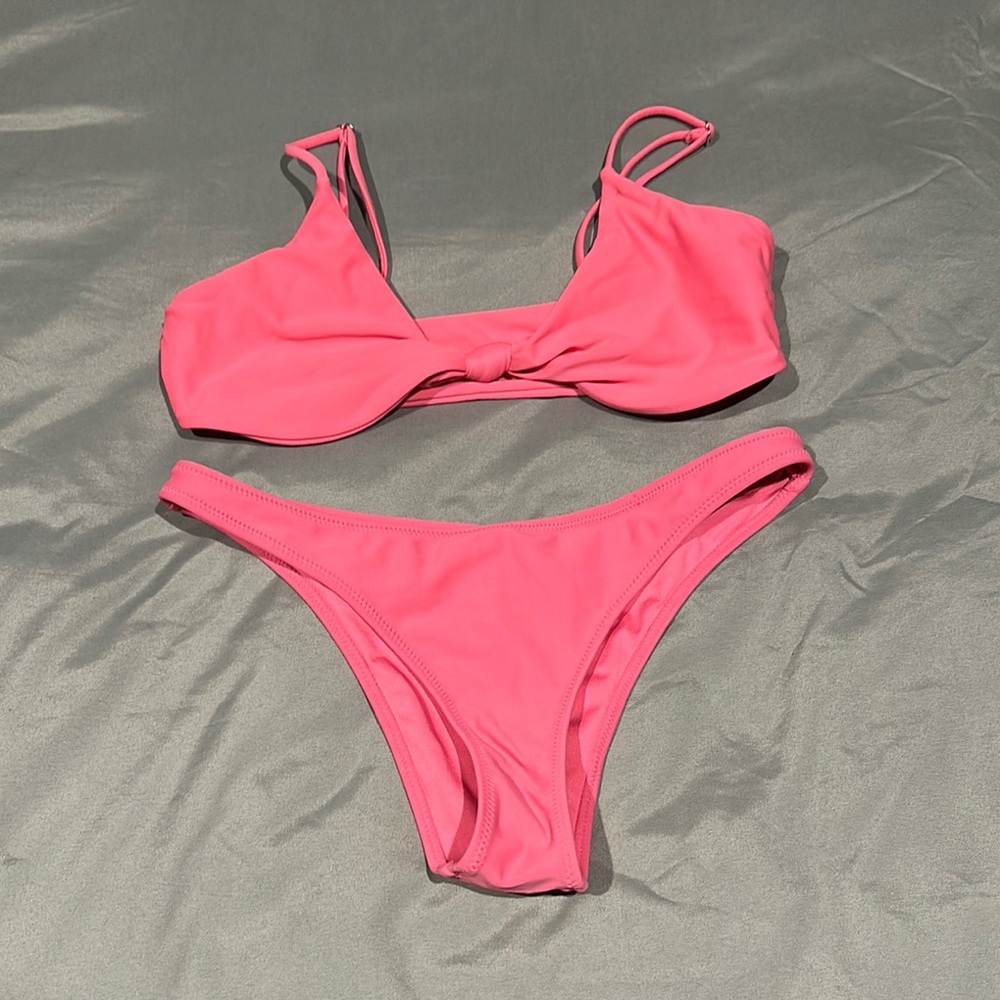 Pink Women's Bikini Set